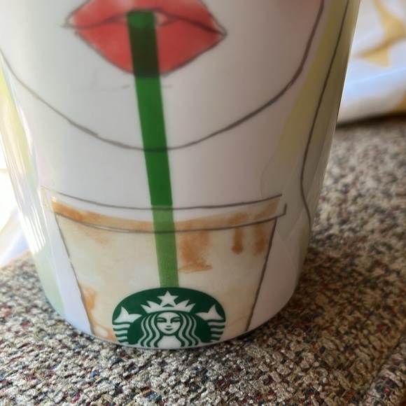 Starbucks Los Angeles LA Girl Sunglasses Ceramic Coffee Travel Mug 2016 - Picture 2 of 10